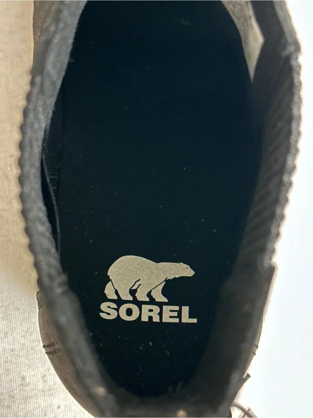 Sorel Womens Joan Rhapsody Chelsea Wedge Size 7 Black
